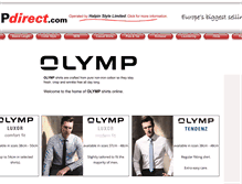 Tablet Screenshot of olympdirect.com
